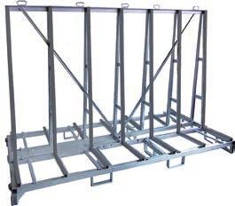 lifting, transporting and storing transporting transporting racks KÖNIG stone slab transporting rack y for safe transport of large work pieces y very sturdy construction y partly dismountable