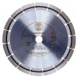 420040 DIAREX diamond blade Magic Plus for granite y high performance diamond blade for all natural stone works y aggressive cutting performance y supporting segments guarantee excellent cut down to