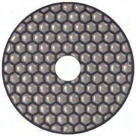 diamond tools grinding with angle grinders 01 DIAREX dry grinding pads KS dry Eco for granite y for dry polishing of surfaces, edges and bevels y highly economic due to good price/performance ratio y