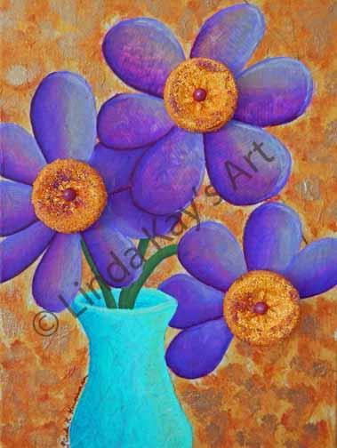 LINDA KAY S JANUARY /FEBRUARY CLASS DETAILS My Favorite Vase ~Mixed Media Acrylic and Up-cycled Paper Collage Sunday January 18, 2015 1:00 5:00 pm Saturday February 21, 2015 1:00 5:00 pm Mixed Media