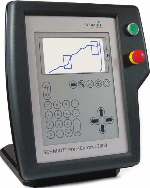 SCHMIDT ManualPress300Series Manual Presses with Process Monitoring Process reliability, force/stroke monitoring of the joining process and EN ISO-compatible documentation of the results