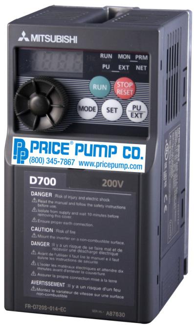 VFD - D700 Series Specifications The latest low-cost variable speed control solution for centrifugal pumps.