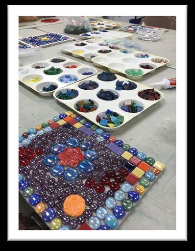 Students should bring in 1 inspiration picture or photo and a color paper copy enlarged to the size of their finished piece, no larger than 11 x 18". Students will complete one large art quilt top.