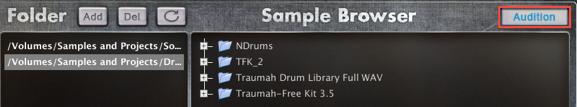 drum library.