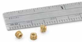 CUSTOM micropem TackPin FASTENER SOLUTIONS Countersunk TackPin Fastener Installs into a countersunk hole, replacing countersunk screws. Offers flush or near flush appearance.