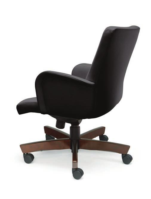 Seat Height Adjustment G3105-7 High Back With Arms Side Chairs