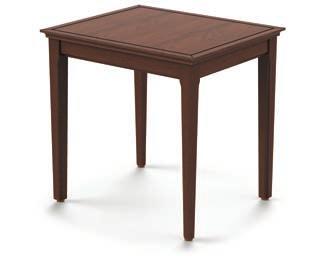 Table W 20 D 24 H 23 G6024 End Table W 24 D 24 H 23 G6030 Coffee