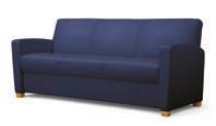 G1502 Two Seat Sofa TYPE V, STYLE 2, CLASS 1 Cordovan Leather 7110-01-622-3714 7110-01-622-4664 $1332.58 $1338.44 $1367.