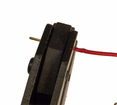 Failure to insert the wire all the way in can result in a bad crimp, and the it must be recrimped. If the wire is smaller, then try to wiggle the wire into the crimp pin bulb.