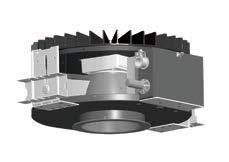 Advantages of the Modular Design Ready for Today and Tomorrow While many LED downlights have been designed with the light engines as an integral non-replacement part of the heat sink, Indy Designer