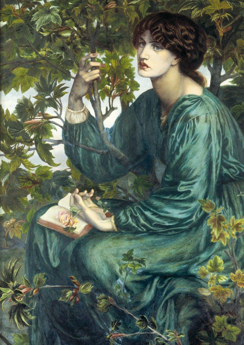 The front cover shows The Day Dream by Dante Gabriel Rossetti, painted in 1880.