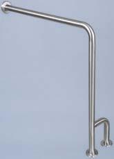 -50 SERIES TWO WAY WHEELCHAIR BAR -40 SERIES U SHAPED SHOWER BAR -5 SERIES 90 DEGREE ANGLE LEFT or RIGHT Grab Bars Standard dimensions: 3 W 54 ( 1 13 cm), satin-finish stainless steel tubing.