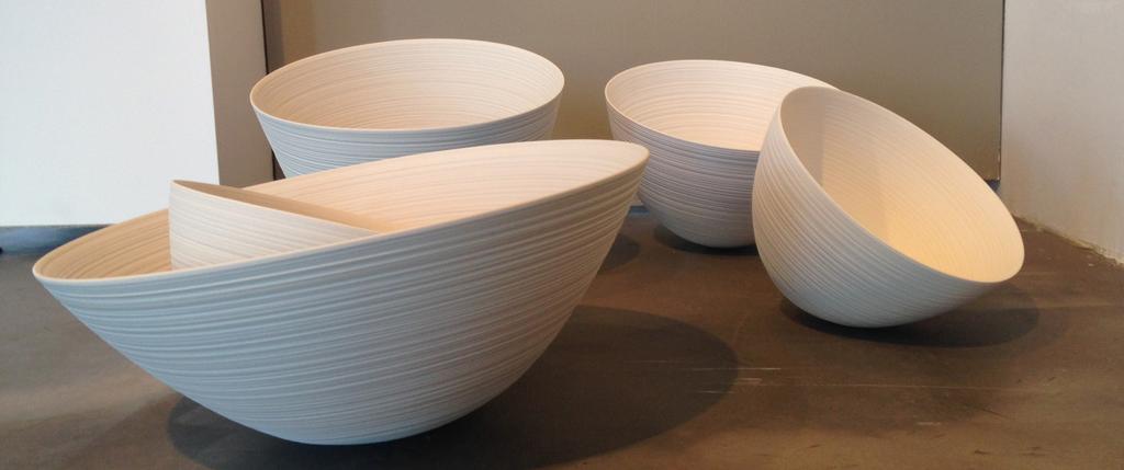 Cone 11 - Ilona Topolcsanyai White plates White plates (various), 2015-2016, White stoneware