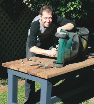 AU Simple joinery techniques and common building timber come together for this versatile indoor or outdoor table that s solid enough to seat a crowd or use as a workbench.