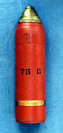 Range Reconnaissance 75 mm Munition with Greatest Fragmentation Distance (MGFD) 3-in