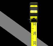 posts. Draw a line on the underside of the bottom stair rail onto the side of the stair post (See Figure AC).