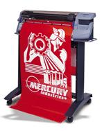 These models are ideal for the high production of decals, stickers, cut vinyl sign and more.