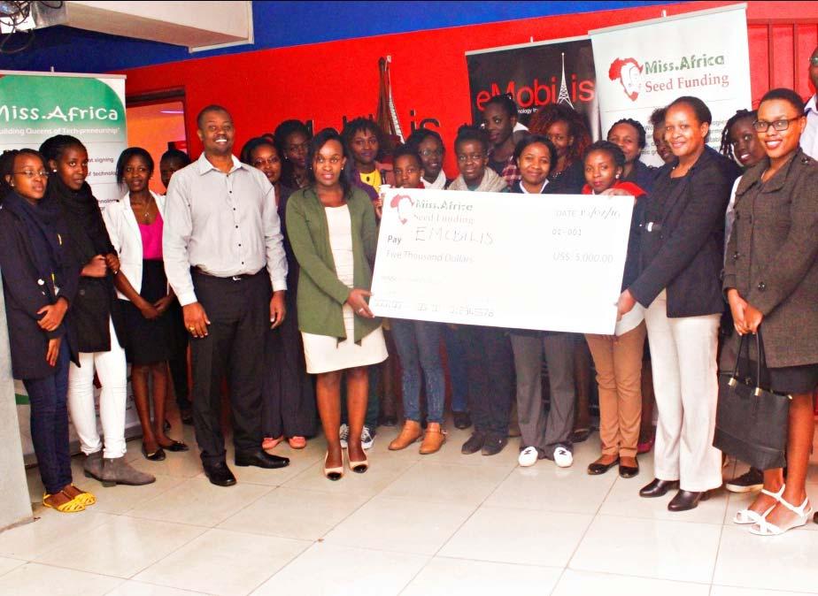 Africa Seed funding project DCA attracts young girls & women to