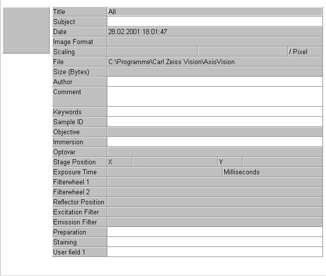 Documentation Change the form for data entries A form is used to enter data and to display information on the monitor.