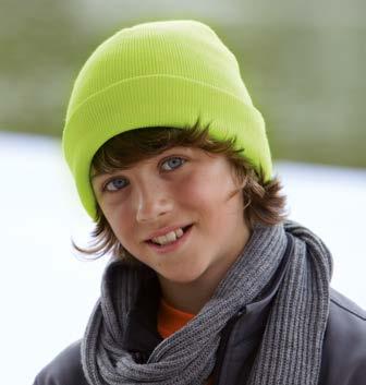 11 BEANIE - BASIC MB 7501 Knitted Cap for Kids Classic knitted cap for children Twin layer