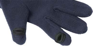 moisture absorption Elastic shell Warm, soft padding Palm made of durable leather Individual velcro adjustment Inner