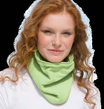 polyester lime-green dark-grey aubergine MB 7930 Thinsulate Neckwarmer Neck warmer with interlining made of