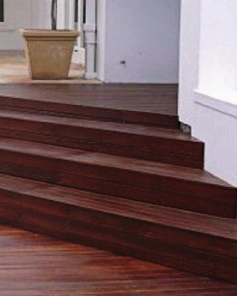 Hardwoods are naturally resistant to fungal growth and