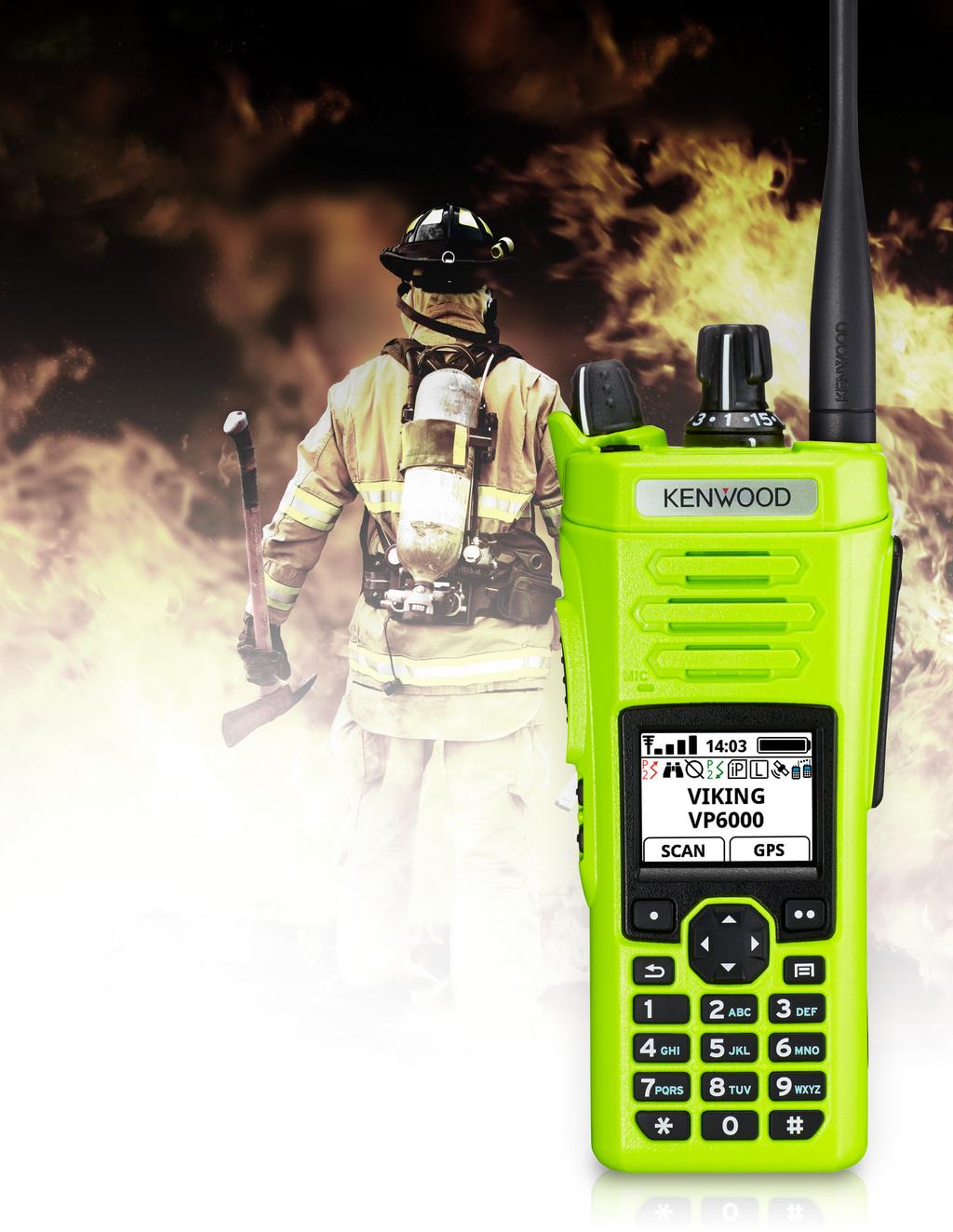 VIKING FIRESafe Software Designed for analog or P25 simplex fireground operations.
