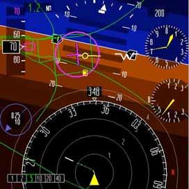 The following were identified as key factors in the design of a Tunnel-in-the-Sky display for helicopters [6]. Fig.