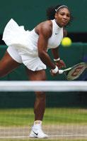 The Wimbledon Championships (ESPN, July 2 15) Champ Serena Williams is 3 1 2 8 5 6 9 4 7 set to compete in the sport s most prestigious event.