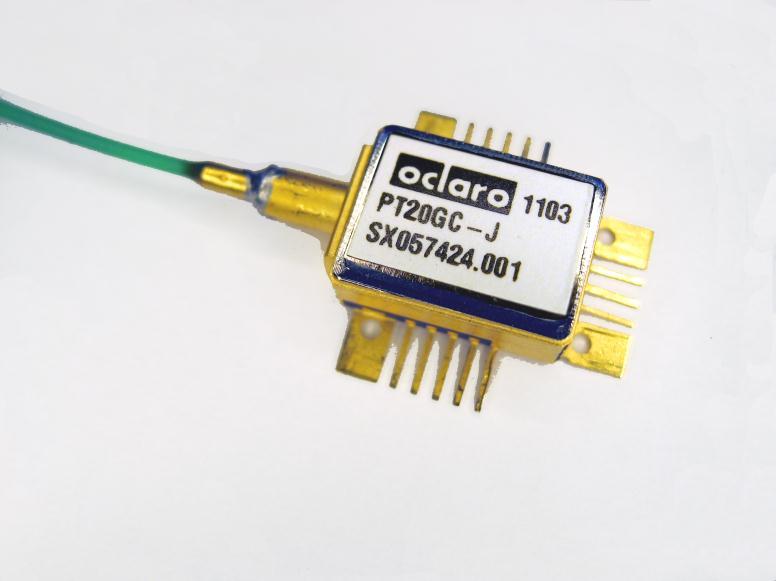 28Gb/s Limiting PIN Coplanar Receiver Features: 28Gb/s PIN receiver in common MSA compliant footprint Coplanar packaging enabling high density surface mount capability Adjustable receiver bandwidth