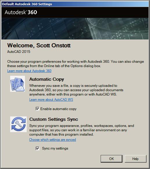 Sign In to Autodesk 360 on the Dashboard 3 Figure 1.
