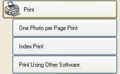 If Easy-PhotoPrint is not installed, [Easy-PhotoPrint] will not be displayed in the [Print] menu. Printing Using Other Software You can select software other than ZoomBrowser EX and print.