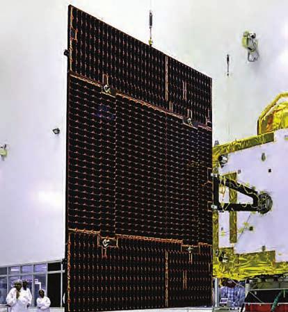 three-dimensional position determination for the first time using a combination of geostationary and geosynchronous satellites now in orbit.
