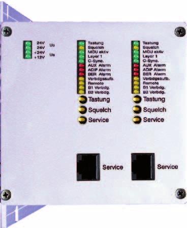 In order to implement this line with one or more analogue 4-wire connections, the company Schnoor Industrieelektronik has developed an ADIF interface card which fulfils these