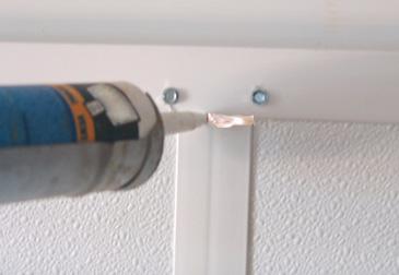 Tunnel Door (White) Installation Caulking In order to maximize proper