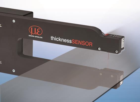 Thickness Measurement with Laser Displacement Sensors Laser displacement sensors are often used for measuring distance, movement and