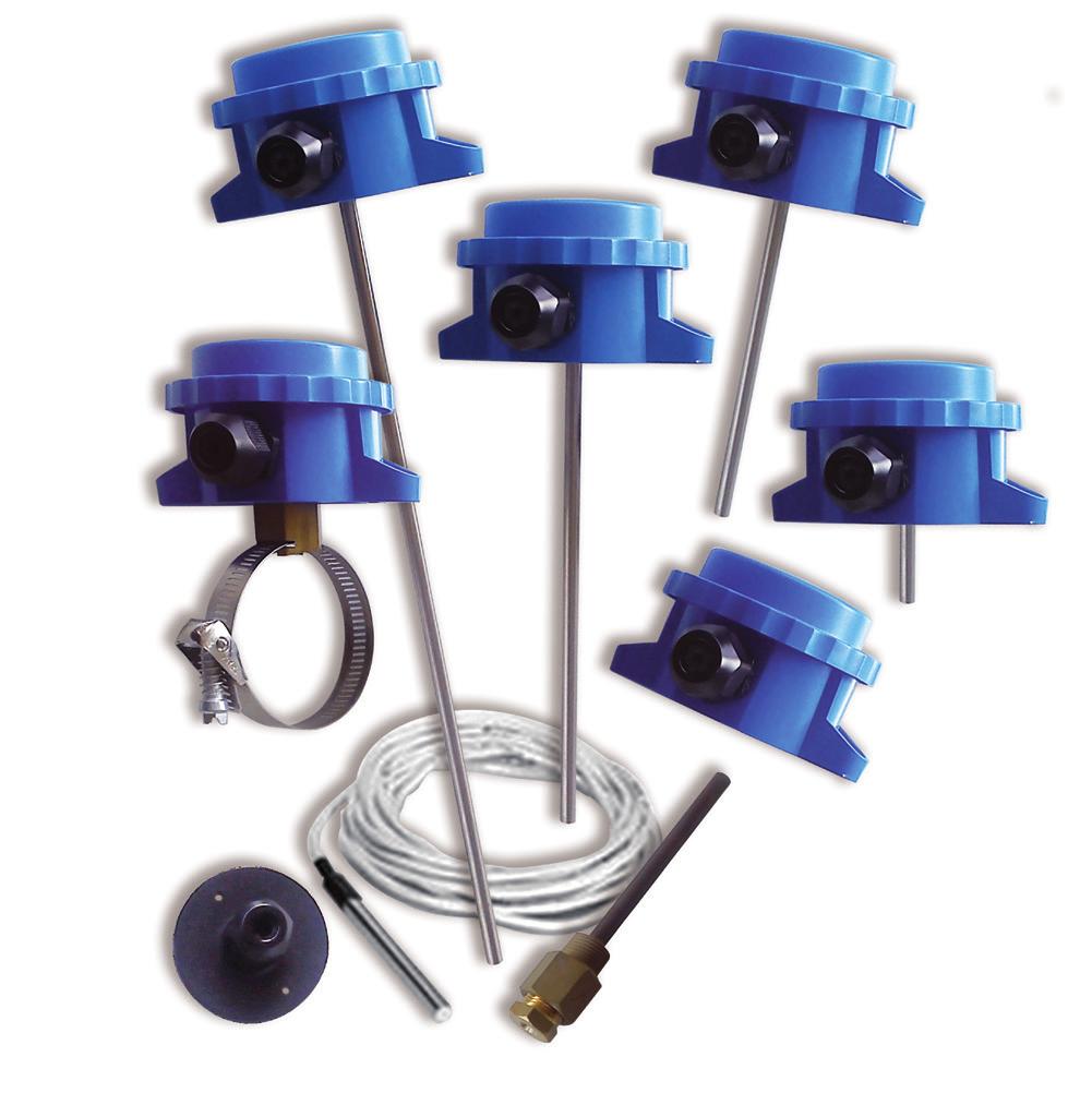 TS-6300 Temperature Sensor and Transducers Product Bulletin The TS-6300 series temperature sensors provide an active and passive signal that corresponds to the air or water temperature in heating,