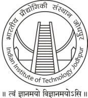 Department of Computer Science and Engineering Indian Institute of Technology Jodhpur Old Residency Road, Ratanada, Jodhpur 342011, INDIA Phone: (0291) 2449 081; email: office_cse@iitj.ac.