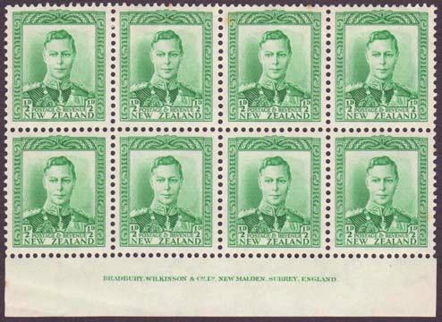 : King George VI New Zealand A Study Paper Section 3 Half Penny