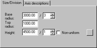 AutoCAD Structural Detailing - Steel - User Guide page: 57 Options on the Axis descriptions tab: Width (X) - define an axis description along the workframe width.