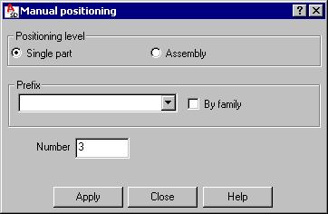 page: 92 AutoCAD Structural Detailing - Steel - User Guide 12.2. Manual positioning Use this option to assign a position manually.