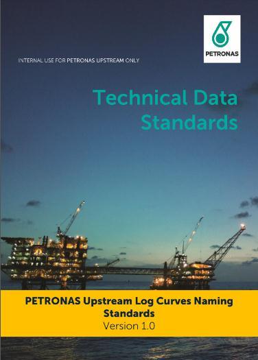 Curves Naming Standards Inventorised PETRONAS existing Standards & perform Industry Standards comparison Engaged and reviewed content with SMEs & obtained endorsement from