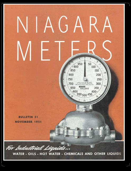 Niagara Meters has been known for its robust and proven flow meter designs for over 150 years.