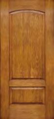 Shown with Clarion Clear Glass FIBERGLASS ENTRY DOORS RUSTIC CHERRY GRAIN DETAIL
