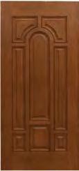 Our Cherry fiberglass entry doors accurately reproduce the