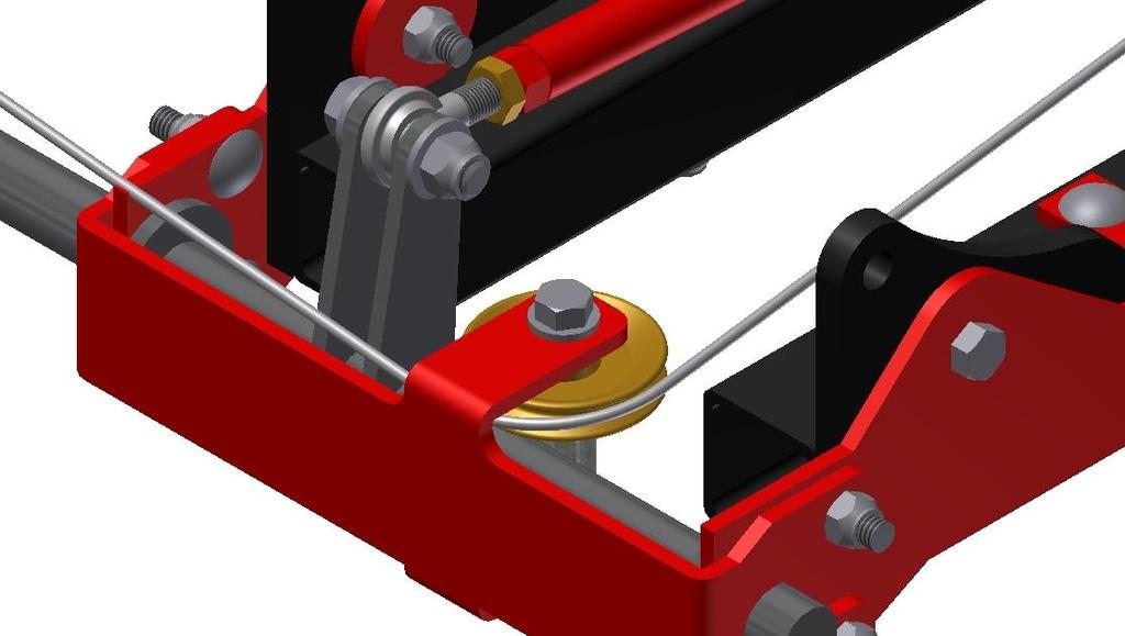 Locate the loop at one end of the Cable and place the loop over the opposite pin on the Master Link.