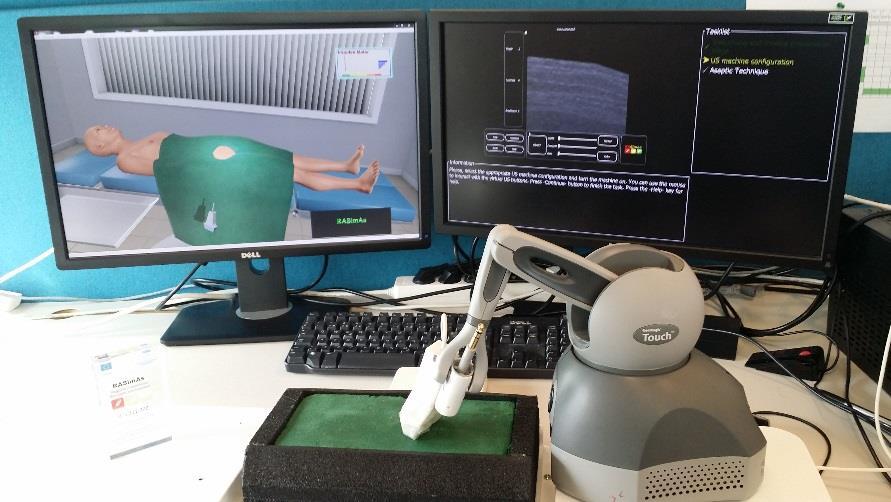 1 Introduction The Regional Anaesthesia Simulator (RASim) prototype is a Virtual Reality Medical Trainer design to teach the basic skills needed for performing Regional Anaesthesia in a safe