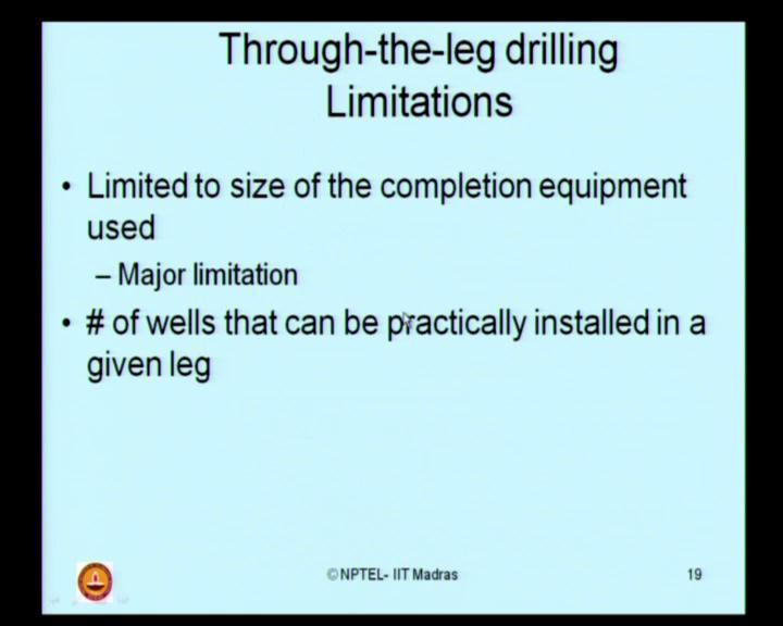 for drilling and lighter rig for completion works - that is what we say two rigs are to be employed. While completion, rig completes the work while drilling rig proceeds in another leg well cluster.