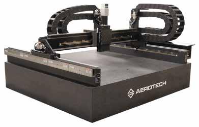 Cartesian Robots Maximize Your Application Throughput Minimal Tracking Error Flexible Design Lowest Cost of Ownership Highly Configurable High-Performance Gantries Linear motors allow up to 3 g